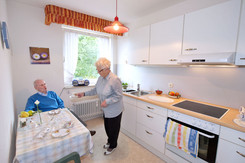 Wohnungsbeispiel Küche Betreutes Wohnen Rotenburg
