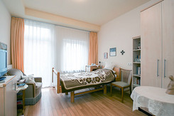 Pflegezimmer im Tine-Albers-Haus